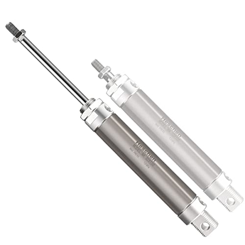 Heschen Stainless Steel Mini Pneumatic Air Cylinder, MA 32×100, Bore 32mm, Stroke 100mm, Single Rod Double Acting
