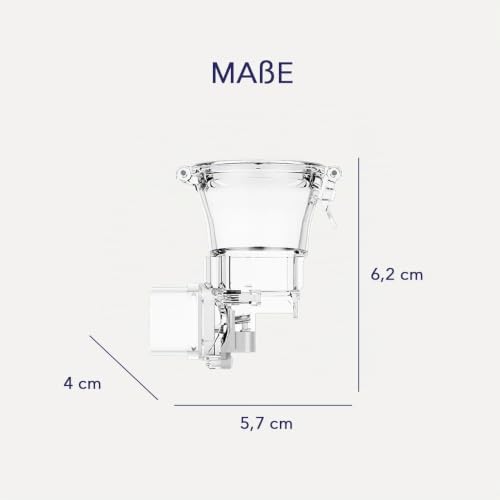 IEA Medical Inhaler Replacement Part - Water Reservoir/Accessory for Nebulizer | Replacement Medicine Cup/Reservoir for IEA Medical Inhaler - Durable, Leakproof & Easy to Clean Replacement Water Container