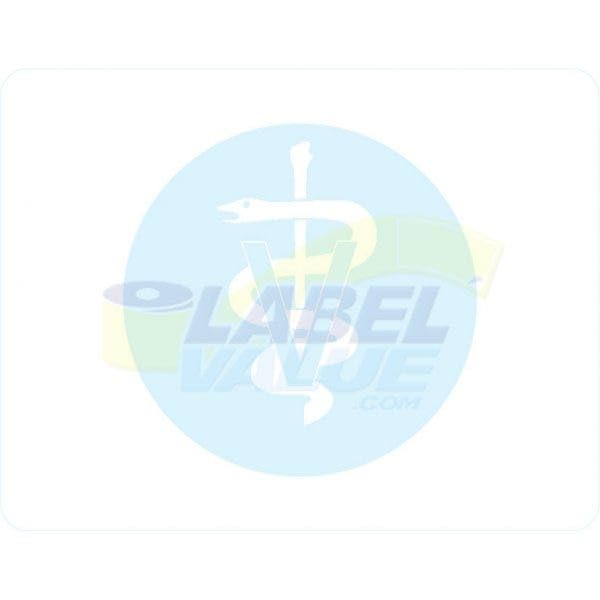 Veterinary Prescription Labels with Caduceus - 2-1/8" x 2-3/4", 500 Labels Per Roll | Compatible with Most Veterinary Practice Software - Prescription & Appointment Card Labels | LabelValue Brand