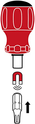 PB Swiss Tools Stubby 8452.M-10 CN Bit Holder Screwdriver Small Ø 10 mm in skin packaging