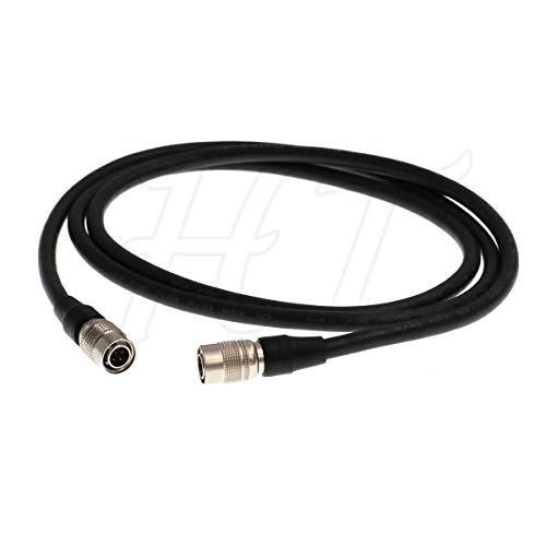 BDS Power Cable Male Hirose 4 Pin to Hirose 4 Pin for Sound Devices MixPre 688 Mixer Zoom F8 Recorder 1M