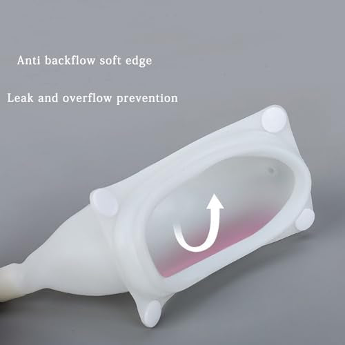 Outdoor Catheter for Men, Urinal Holder with Silicone Urinal Collector with 2 Catheter Bags for Urine (Elderly Men Grey) Elderly Men Grey