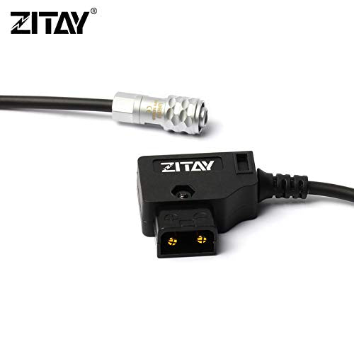 D-Tap to BMPCC 4K 6K Power Cable, BMPCC 4K Dtap Power Cable, D-tap to BMPCC 6K Straight Power Cable Cord Wire for Blackmagic Pocket Cinema Camera Straight Cable