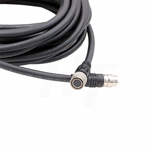 HangTon Extension Cable 12 Pin Hirose Male to 12 Pin Female for Sony Camera (1m) 1m