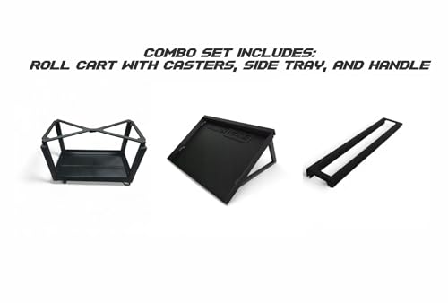 MiniBoxMods roll cart, side tray, and handle combo set for US General mini tool box