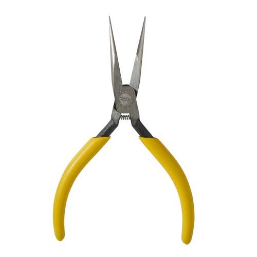 Klein Tools D307-51/2C slim needle-nose pliers with 1/32-inch point diameter and 5-inch length