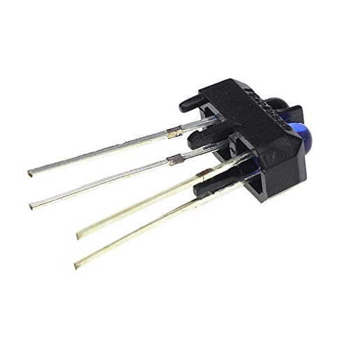 Hailege 20pcs TCRT5000L TCRT5000 Optoelectronic Sensors Reflective Optical Sensor Transistor Output Infrared 950 mm 5V 3A for Smart Car Robot