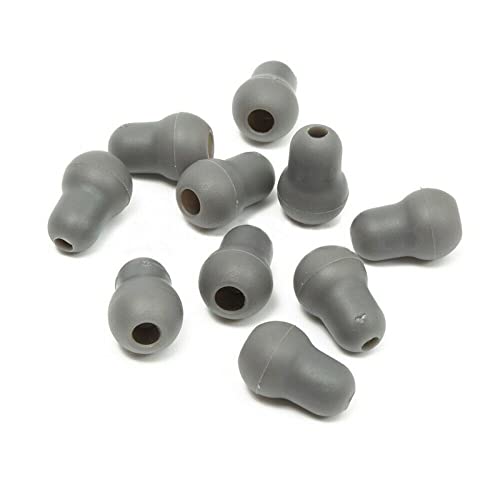 BODYA 10 x Soft Silicone Earplugs for Littmann Stethoscope Reusable Grey