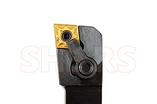 [Australia - AusPower] - Shars 1/2" MCLN Tri-Lock Indexable Tool Holder Right Hand for CNMG Inserts 404-1775 P] 