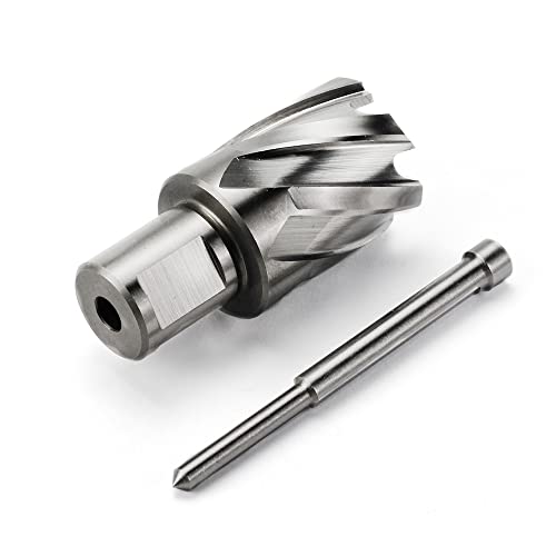 OSCARBIDE 1-1/8 x 1 inch HSS annular cutter with 3/4-inch Weldon shank for mag drills