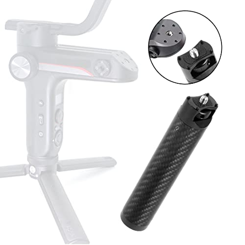 Carbon Fiber Handle Grip Handbar Extension Pole Compatible for Weebill S Handheld Stabilizer Monitor Mount for Weebill Lab Gimbal
