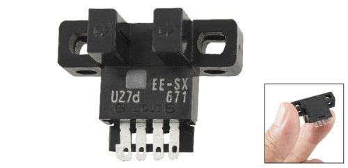 sourcing map Model of EE-SX671 Type of L NPN Photo Micro Photoelectric Switch DE de