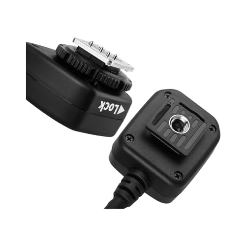 Flash TTL Hot Shoe Cord for Nikon Z5 Z6 Z6II Z7 Z7II D780 D850 D800 D750 D500 D7200 D5600 D5500 D5300 D3500 D3300 Replaces Nikon SC-28 Cord -1.5m