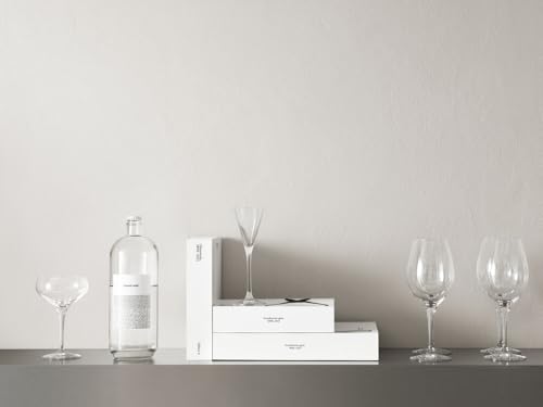 Orrefors More Coupe 7 Fl. Oz. Cocktail Glasses - Set of 4, Classic Cocktail Coupe Glasses - Kitchen & Dining Crystal Glassware, Versatile Serving for Champagne & Margaritas, Dishwasher Safe 1