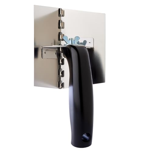 TOOLPRO adjustable corner trowel with stainless steel blades for drywall wall and ceiling corners