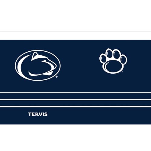 Tervis Traveler Penn State Nittany Lions - MVP Triple Insulated Tumbler Travel Cup Keeps Drinks Cold & Hot, 20oz, Stainless Steel