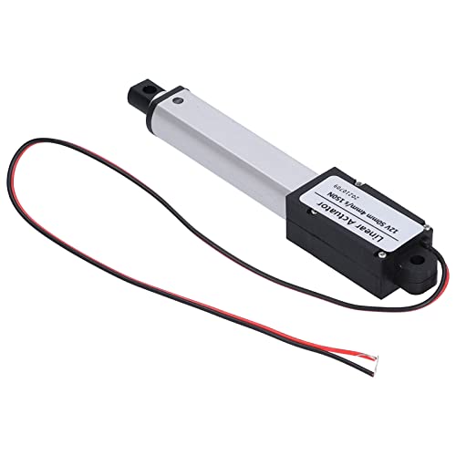 High Speed Linear Actuator, Linear Actuator 50mm Stroke DC 12V Low Noise Internal Limit Switch Mini Linear Motion Actuator ，for Automotive Industrial Medical(Stroke 50mm-4mm/s-150N)