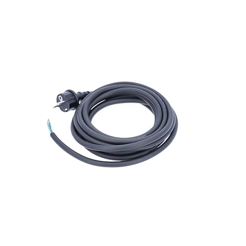 as - Schwabe 60379 connection cable, 4.5 m, H07RN-F 3G1.5, black, IP44, commercial, construction site, 60379