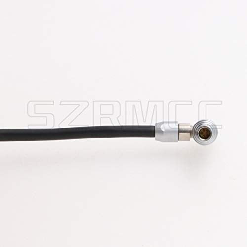 SZRMCC XLR 5 Pin Female to Right Angle 00B 5 Pin Audio Input Cable for Arri Alexa Mini and Z CAM E2 Camera (Right Angle, 1m)