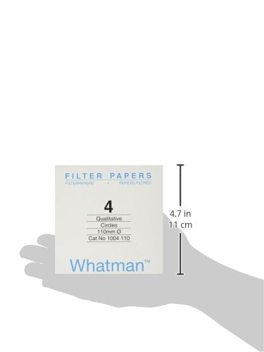 Whatman Quality Filter Paper Standard Grade 4 Pack of 100