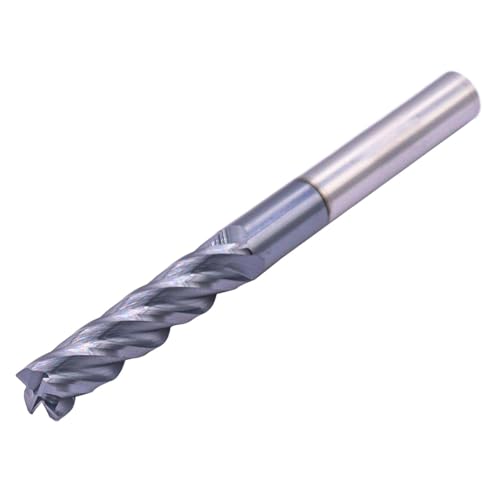 BestParts 3/8-inch 4-flute solid carbide square end mill with AlTiN coating, 1-3/4-inch LOC and 4-inch OAL