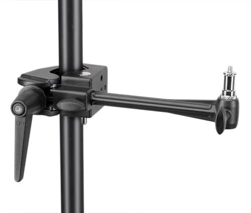 PHOCUS 6" Super Clamp Extension Arm with Universal Adapter Spigot, 2 Pack