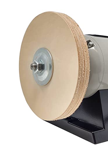 Pro Sharpening Supply leather honing wheel for 6-inch bench grinders and polishers