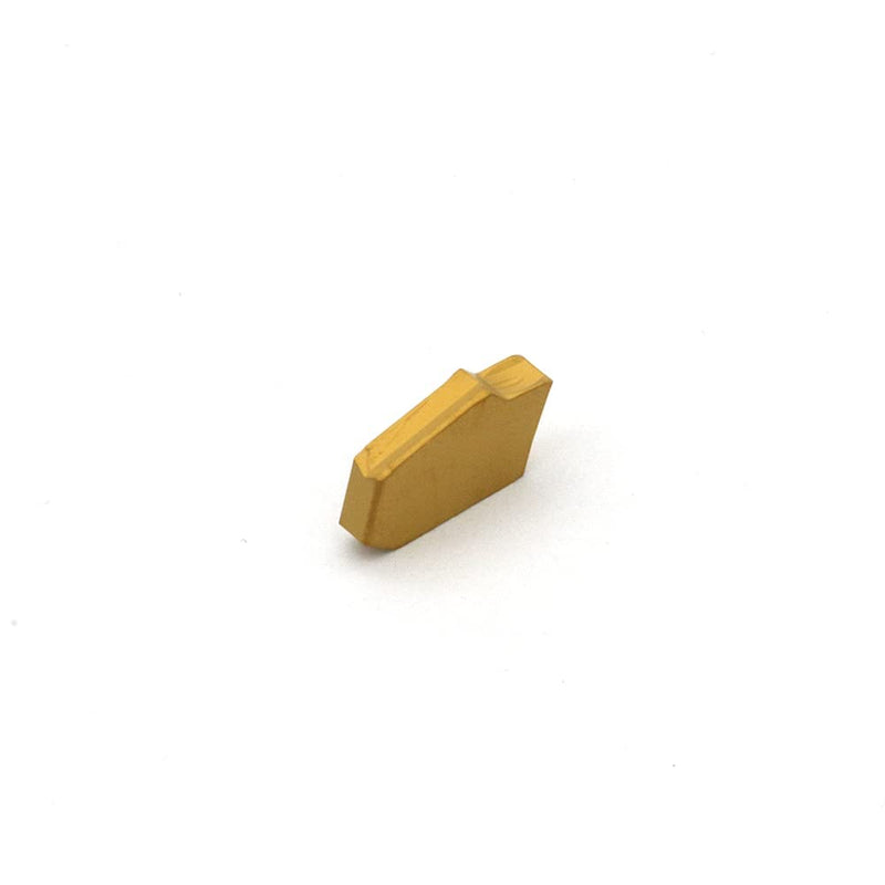 [Australia - AusPower] - GTN-3 (SP300) CNC Grooving Carbide Inserts Steel Fit for SPB326/332 Lathe Grooving Cutting Tools, CVD Yellow Coating, 10pcs GTN-3 CVD Coated 