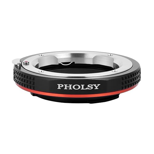PHOLSY Lens Mount Adapter Compatible with Leica M Lens to Canon EF-M Camera Leica M to EOS M