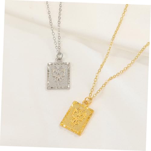 Healeved Butterfly Charm Necklace Alloy Metal Clavicle Chain Unisex Neck Jewelry for Parties Clubwear Gift for Women Men