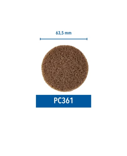 Dremel PC361 Versa Heavy Duty Pad Multipack - 3 Pads for Faster, Easier Scrubbing and Cleaning with High-Speed Power Cleaning Tool Dremel Versa