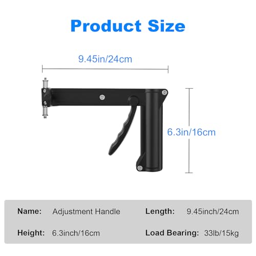 Sliding Arm for Photography Pistol Grip Rolling Light Stand Sliding Arm