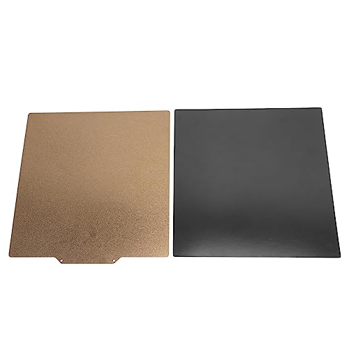 Cr-6 Se Flexible Pei Sheet, Double Side Textured Pei Sheet, 255x245MM Spring Steel Plate Matte Texture Soft Magnetic Rubber Base for CR 6 SE Printer
