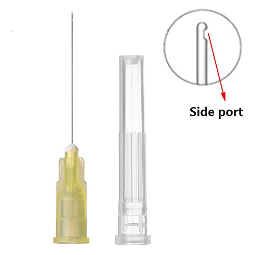 [Australia - AusPower] - 100pcs Dental Endo Irrigation Needle Tips 30GA 30G End-Closed Side Hole Syringe Needle Tip 