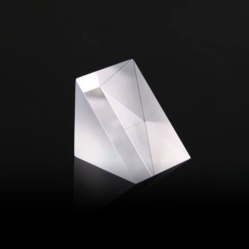 [Australia - AusPower] - Right Angle Prism Triangular Prisms Optical K9 Glass for Precision Optical Instruments N-BK7 (K9) Components 30MM 