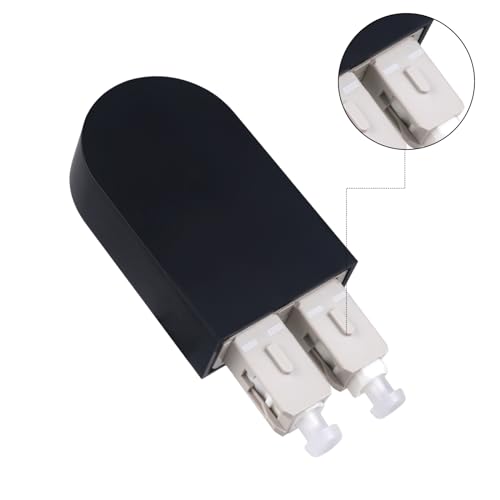 Xunsomten SC OM2 multimode fiber optic loopback adapters, 2-piece network cable testing set
