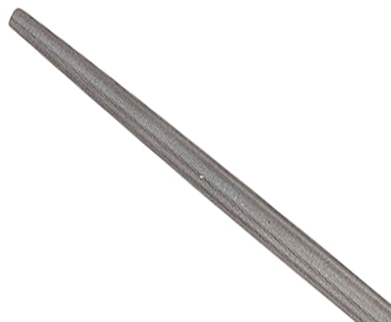 SK11 Ironwork File SG with Handle, finished round hand file, 7.9 inches (200 mm)