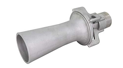 Eductor Nozzle - NPT Fluid Mixing Eductors - 316 Stainless Steel - Minimal Maintenance and Clog Resistant Tank Mixing Agitation Nozzles - 1/2 inch (1 Count) 1/2" NPT 1 Count