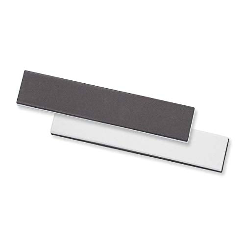 Spyderco Double Stuff sharpening stone with medium and fine grits, 1 x 5 x 1/4 inches