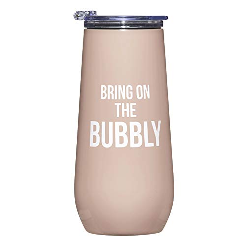 Santa Barbara Design Studio SIPS Drinkware Champagne Tumbler, 12-Ounce, Bubbly 12 Ounces