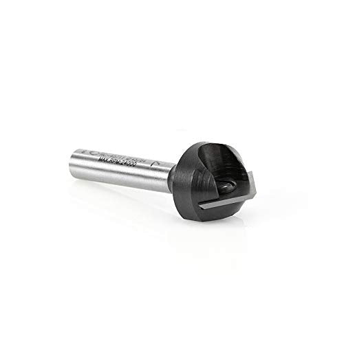 Amana Tool - RC-45711 In-Tech Insert Carbide V Groove 90 Deg x 11/16 Dia x 21/64 x 1/4 Inc 11/16 Dia x 21/64 x 1/4 In