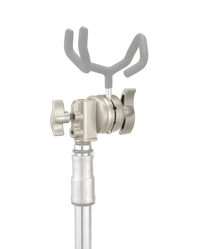 PHOCUS Heavy Duty 2.6-inch Grip Head Swivel Mounting Adapter