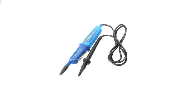Kopp Voltage Detector with LED Display with Push Lock 400 (Pack of 1) – Yellow/Black, 324203013 voltage tester