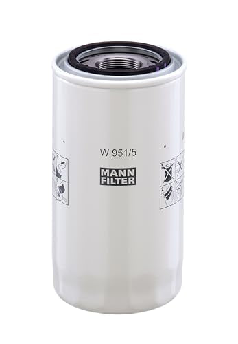 Original MANN-FILTER Oilfilter W 951/5 – Hydraulic filter – For Utility Vehicles