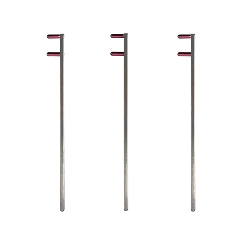 [Australia - AusPower] - ADS Dental X-Ray Positioning Indicator Aligning Arm, Bite Wing, XCP Style, Rinn FPS 3000 Autoclavable, by Aim Dental Supply- BiteWing Red, 3 Pack 