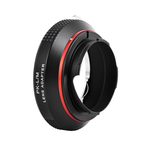 PHOLSY Lens Mount Adapter Compatible with Pentax K Lens and Leica M Camera Pentax K to Leica M