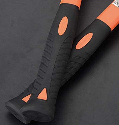 [Australia - AusPower] - Edward Tools Rubber Mallet Hammer 8 oz - Durable Eco-friendly Rubber Hammer Head for Camping, Flooring, Tent Stakes, Woodworking, Soft Blow Tasks without Damage - Ergonomic Grip - Small Mallet 