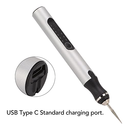 Mini Router Set, Electric Router, USB Rechargeable, Pen Sander, Mini Grinder, 10W, 3 Speeds, 18000RPM High Speed Rotation, 300mAh Battery Capacity, Automatic Power Off, Cordless,