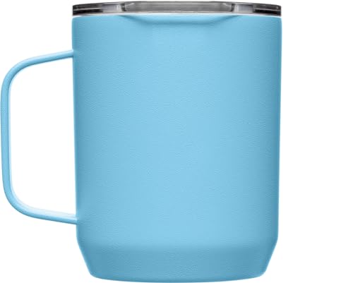 CamelBak Camp Mug Stainless Steel Drinkware 12oz, Nordic Blue