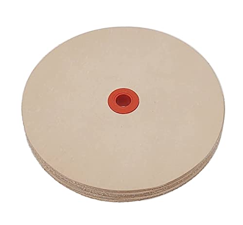 Pro Sharpening Supply leather honing wheel for 6-inch bench grinders and polishers